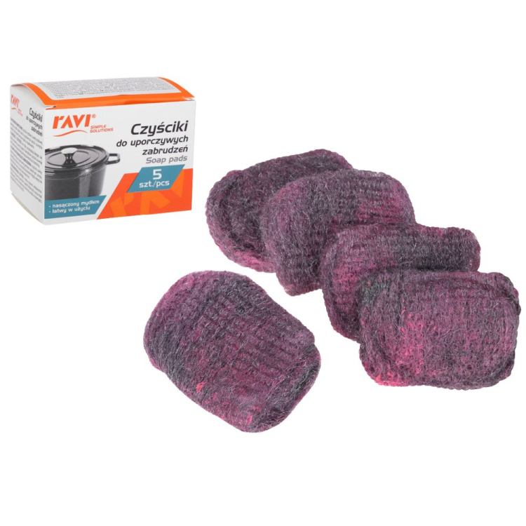 Czyściki do uporczywych zabrudzeń 5 sztuk RAVI